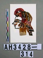 藏品(影偶頭－文丑)的圖片